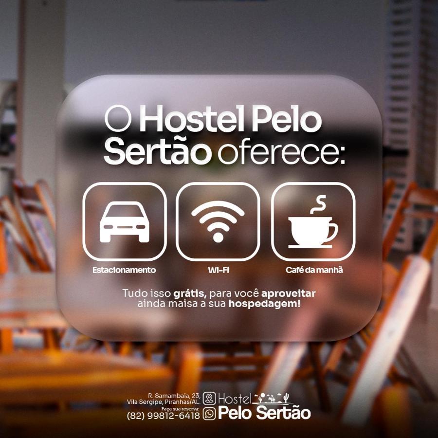 Pelo Sertao Hostel Piranhas (Alagoas) Esterno foto